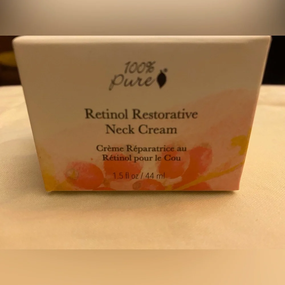 Retinol Restorative Neck Cream 100% PURE NWT